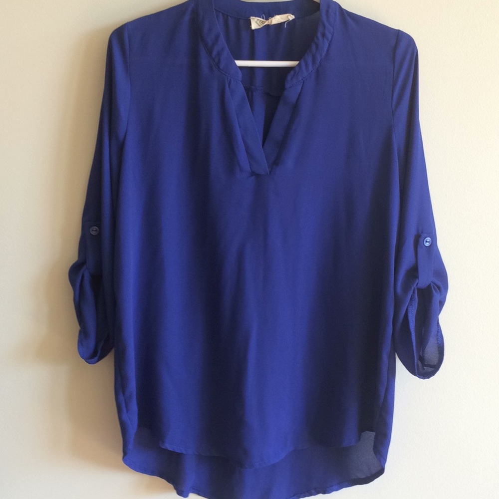 Blue blouse